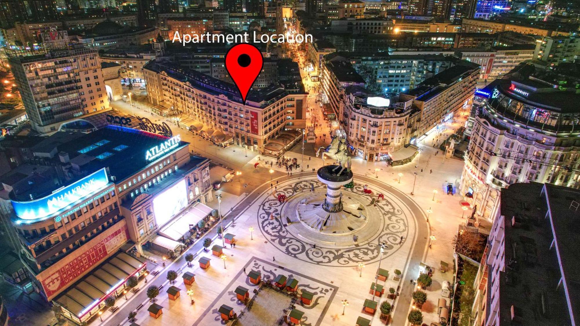 Fantazy Apartment Main Square Skopje Exterior photo